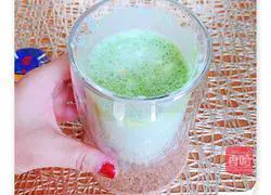 Illustration of how to make fragrant matcha latte 12