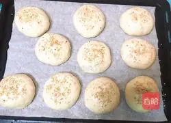 Illustration of how to make 65-degree tangzhong hamburger embryos 14