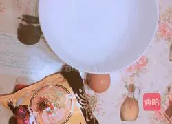 Microwave version.How to make instant noodles Illustration of how to do it 1