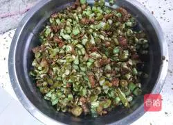 Illustration of how to make minced cowpea buns 8