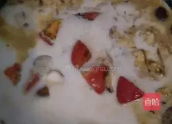 Milk turkey noodles recipe 9