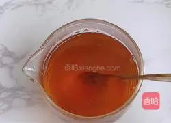 Illustration of how to make oolong tea with milk jelly 4