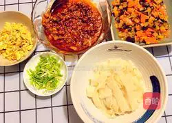 Illustration of how to make Qishan Saozi Noodles 6