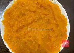 Illustration of how to make pumpkin steamed buns 2