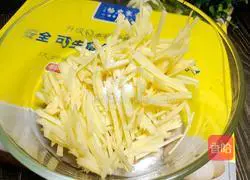 Potato shreds Egg pancake recipe 2