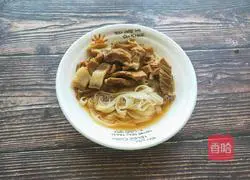 Illustration of Braised Noodles 10