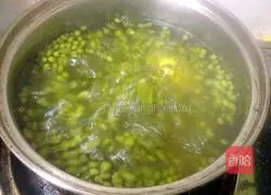 Illustration of how to make kelp and mung bean syrup 5