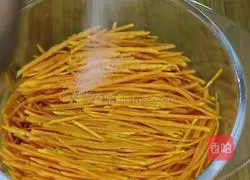 Peach Heart Pumpkin Cake Recipe Illustration 3