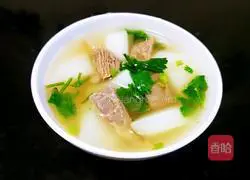 White radish stewed beef#light food and reduce fat#Recipe illustration 17