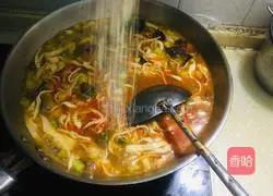 Illustration of how to make beef blend (paste) 14