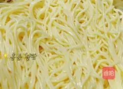 Illustration of how to make sesame cold noodles 3