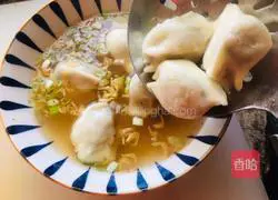 Illustration of how to make sour soup dumplings 8