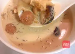 Illustration of how to make fish maw snow swallow stewed with sea coconut coconut 9