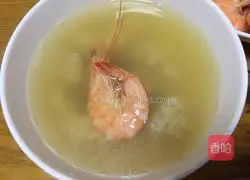 Illustration of how to make shrimp meatball soup 13