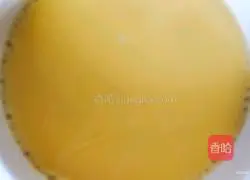 Illustration of how to make egg custard 3