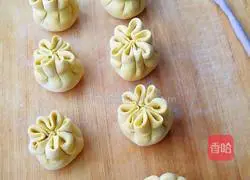 How to make lucky bag bean paste buns 6