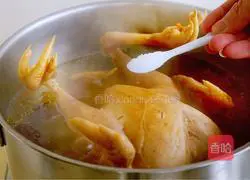 Recipe for ginseng and jujube chicken soup 7