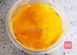 Illustration of how to make purple sweet potato and pumpkin yogurt cup 11