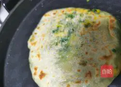 Illustration of how to make leek and egg pie 7