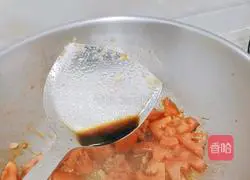 Illustration of how to make tomato and egg noodles 7