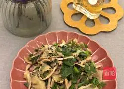 Illustration of how to make shredded chicken (coriander version) 15