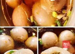 If you are tired of the sweet taste, try the salty glutinous rice balls recipe 7