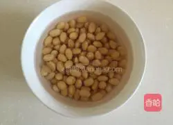 Illustration of how to make soy milk 2