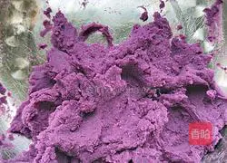 Illustration of how to make purple sweet potato noodles 2