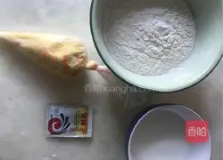 Illustration of how to make custard buns 1