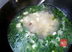 Shepherd's purse tofu soup recipe 11