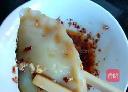 Hot noodles Illustration of how to make dumplings 20