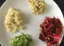 Illustration of how to make fungus lettuce salad 3