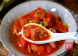 Illustration of tomato stewed beef brisket 22