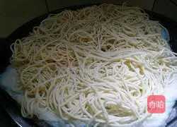 Illustration of steamed noodles (braised noodles) 4