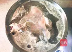 Illustration of how to make white cut hooves 4