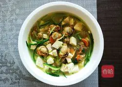 Illustration of how to make scallop and tofu soup 8