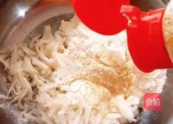 Illustration of how to make kidney cake (family version) 4