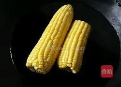 Illustration of how to make fresh corn juice 1