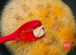 Illustration of making Korean miso soup 8