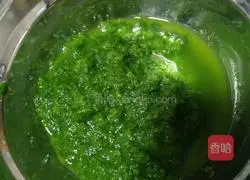 Illustration of how to make mugwort egg cake 3