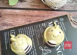 Illustration of how to make cute little monster steamed buns 20