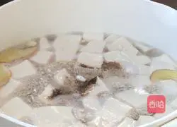 Illustration of how to make egg and tofu soup 9