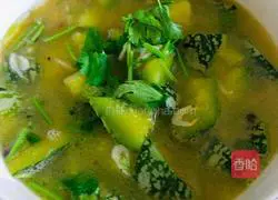 Illustration of how to make Japanese pumpkin stewed with shrimp skin 11