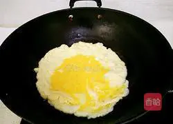 Illustration of how to make luffa and scrambled eggs 5