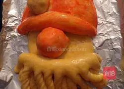 Santa Bread Recipe Illustration 17