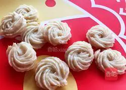 Baby food snacks-yam fish biscuits recipe 9