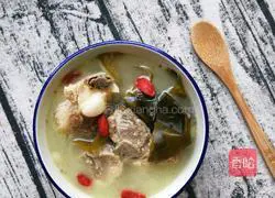 Illustration of how to make kelp and pork ribs soup 8