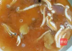 Illustration of how to make hot shrimp noodle soup 6