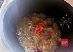 Cranberry Tremella Soup Recipe Illustration 5