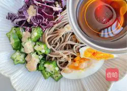 Illustration of how to make buckwheat fat-reduced noodles 7